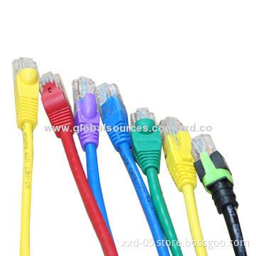 Factory Price Cat6 Cable Patch Cords, Up to 350MHz Data Transmission